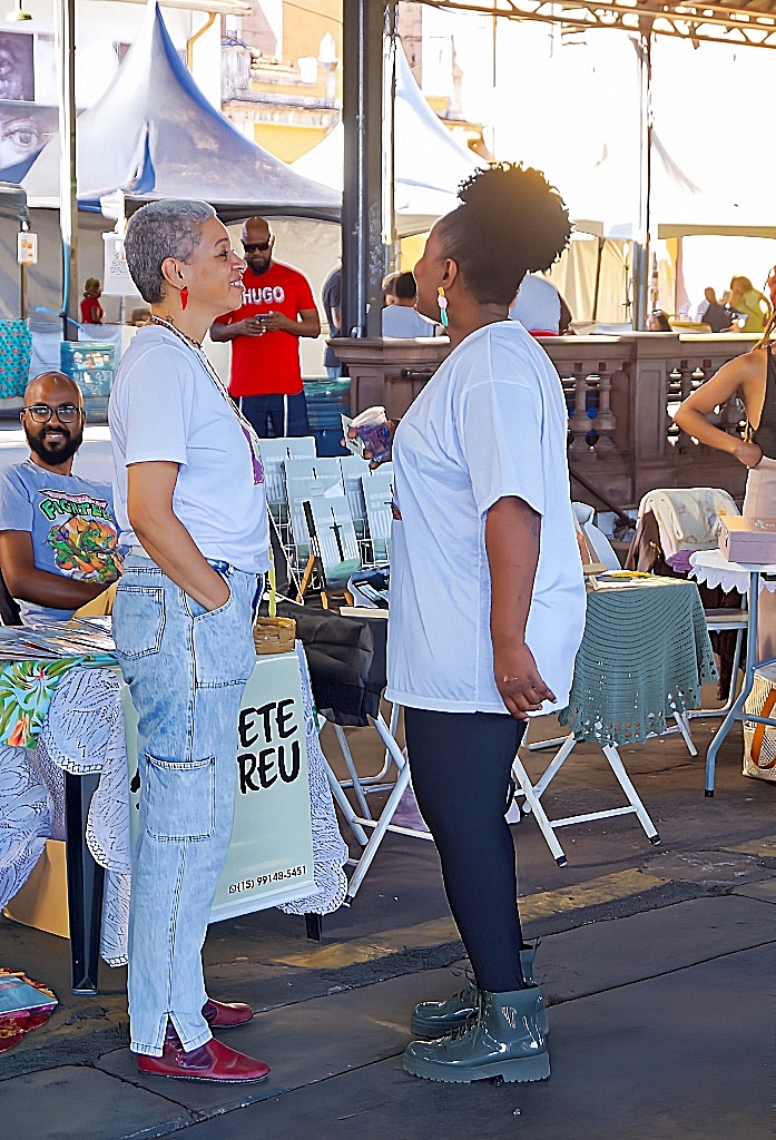 Conversa na feira