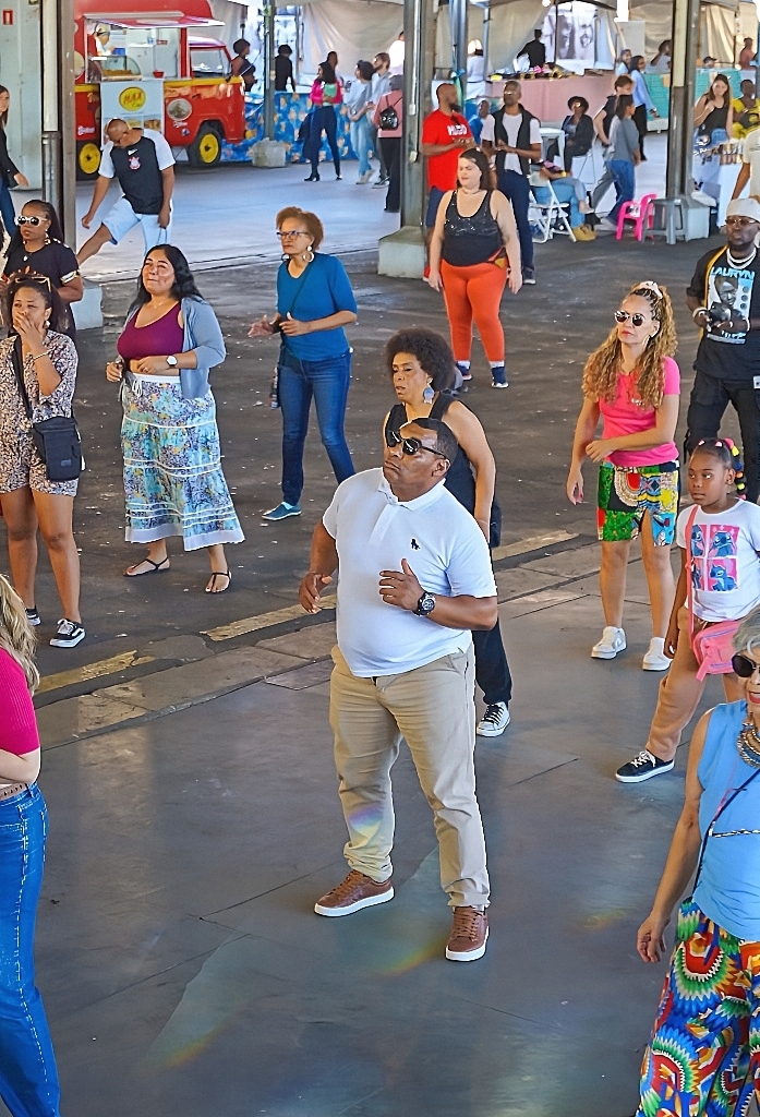 Publico presente na feira