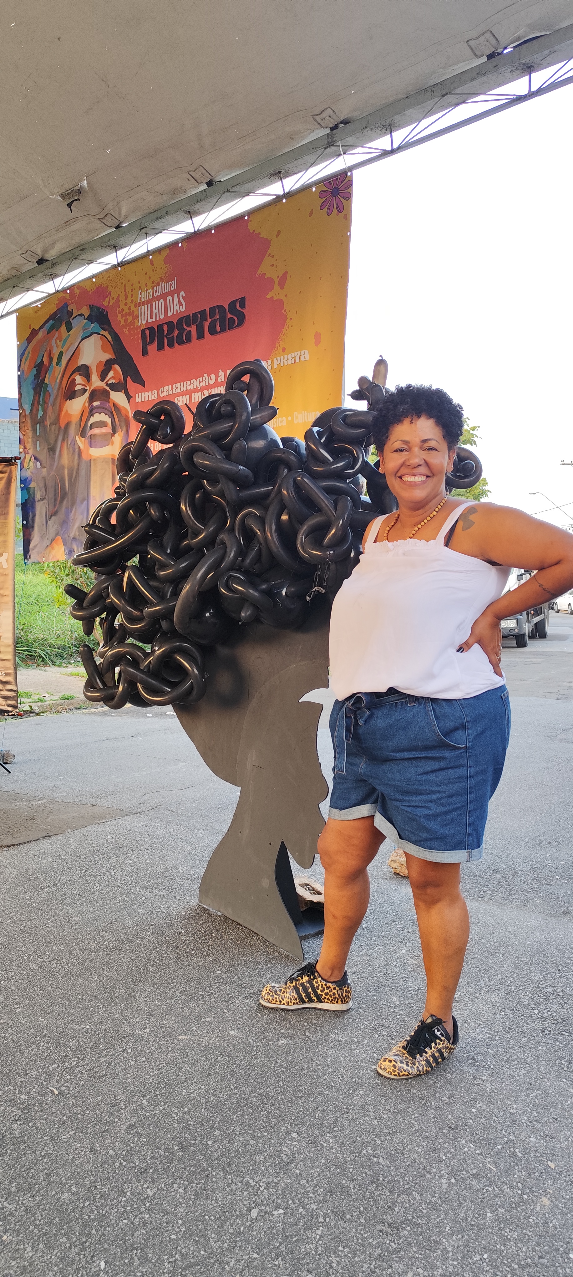 Erika Regina, uma das idealizadoras da Feira