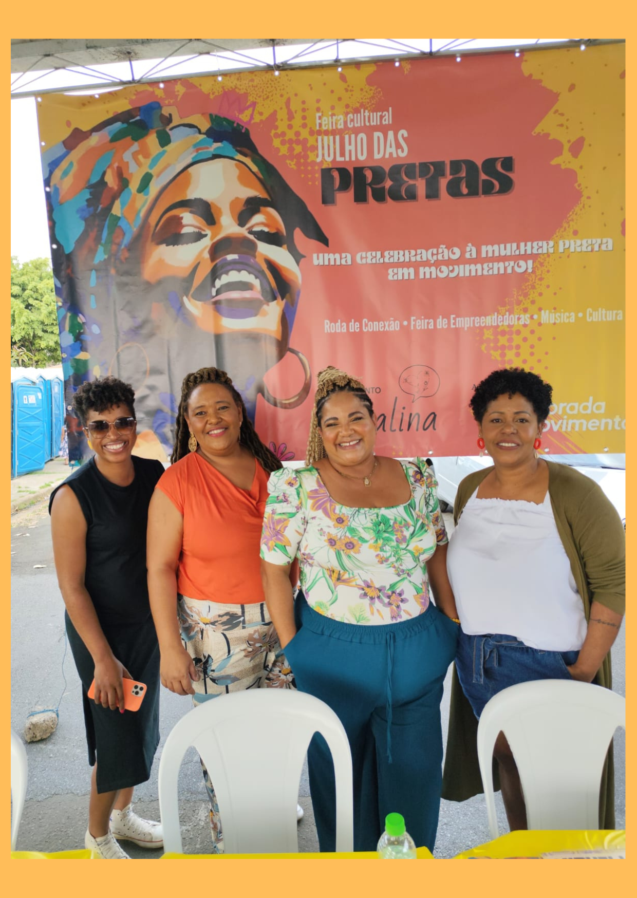 Organizadoras do Julho das Pretas